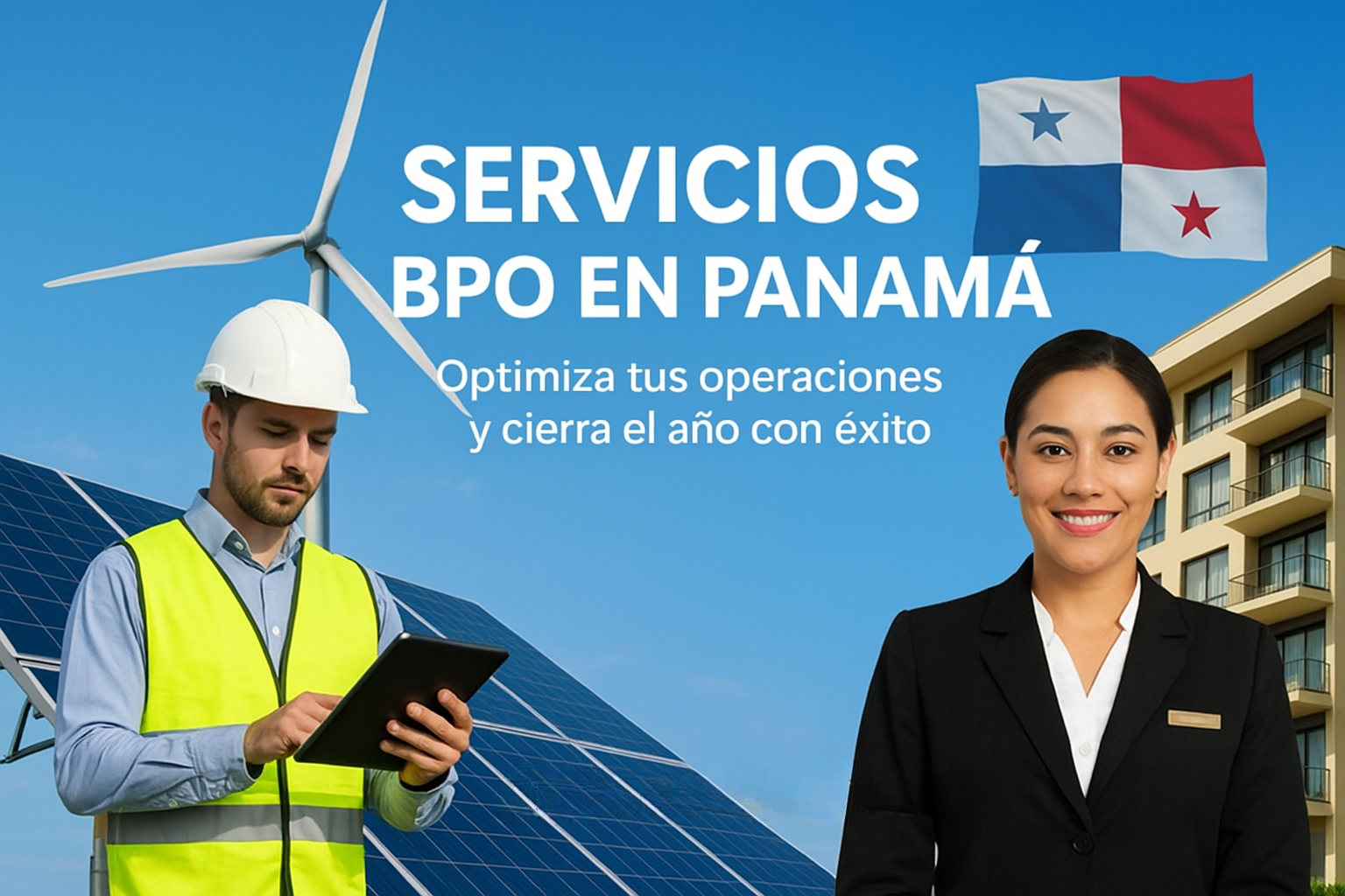 Servicios BPO en Panamá para energía renovable y turismo en temporada alta